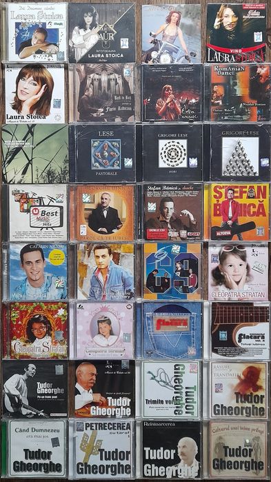 Cd muzica rock , disco , pop Romania