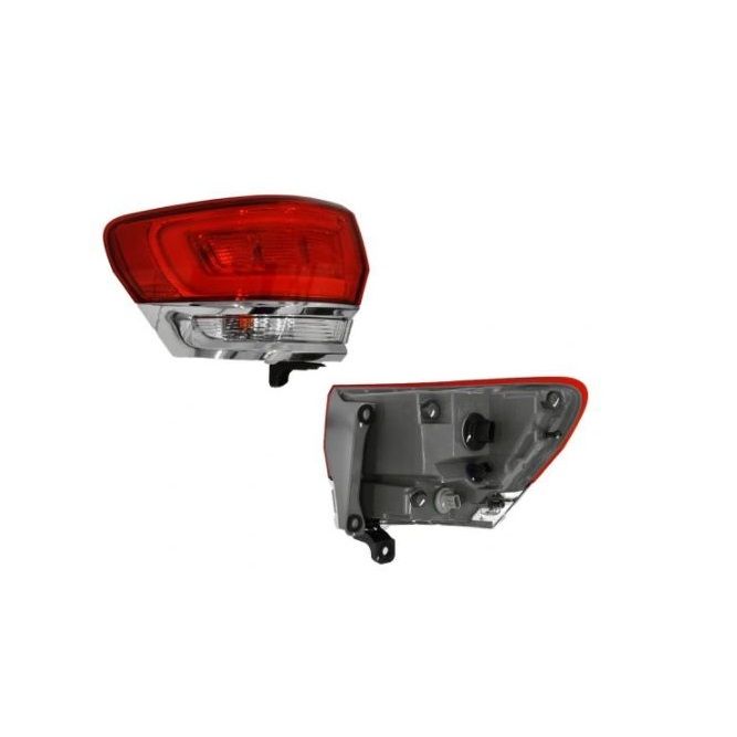 Stop, lampa spate Jeep Grand Cherokee (WK2), 04.2013-, Taiwan, partea stanga/dreapta, exterior; cu mufa bec; Omologare: SAE