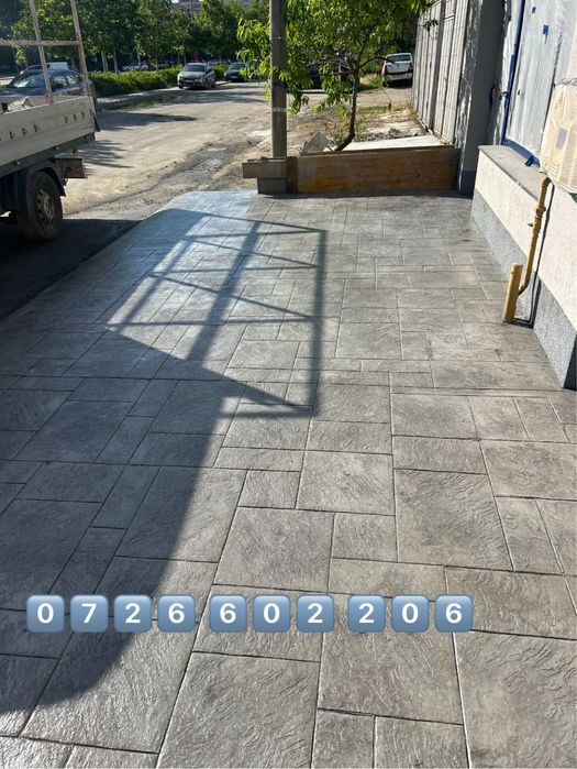Beton amprentat Bucuresti
