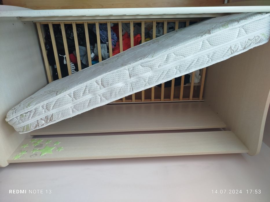Детско легло 120х60 с матрак