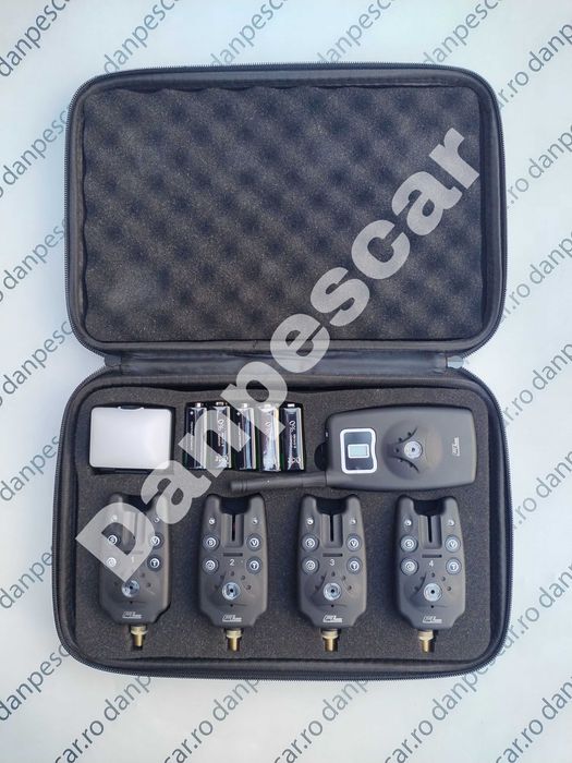 Set 4 Avertizori cu Statie FL model JY19 CU LAMPA CORT si penar