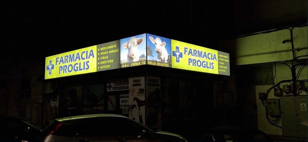 Casete Luminoase, Litere Volumetrice, Totemuri, Colantare Geamuri