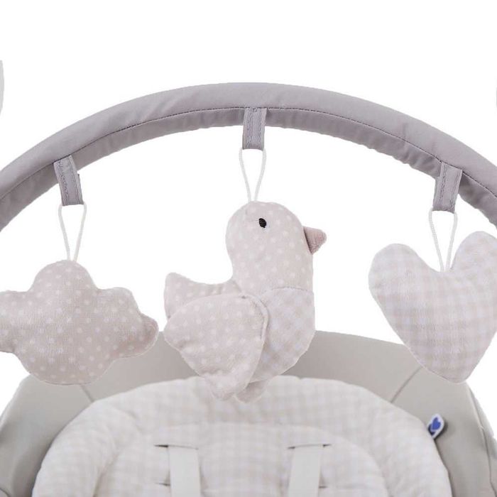 Бебешка люлка-столче за хранене Kikka Boo Prima 3в1 Beige