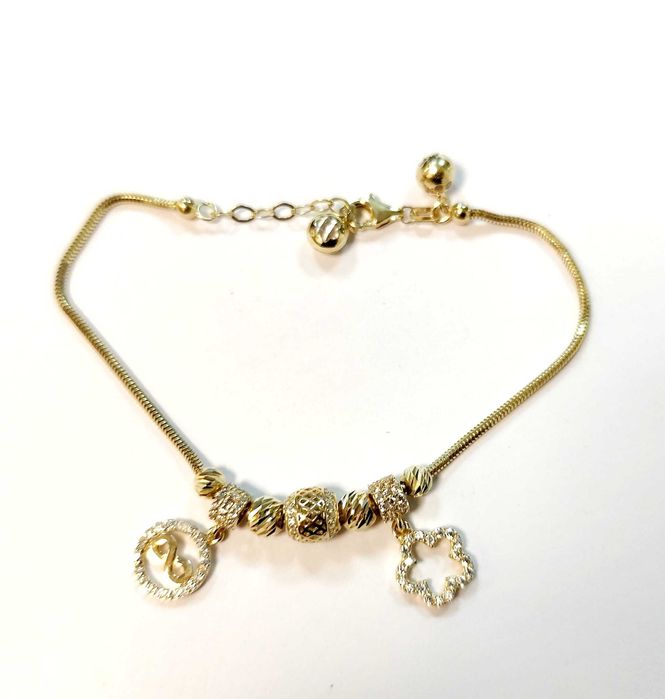 (AG 35)Bratara aur 14K 6.15 gr b.34118 - 2635 Lei Garantie 2ani!