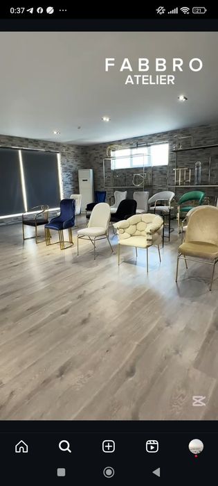 Shu turdagi stullarni tayorlashga ustalar kerak