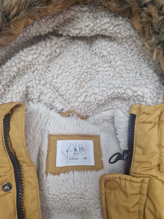 Geaca Zara de iarna, marimea 98 cm (2-3 ani)