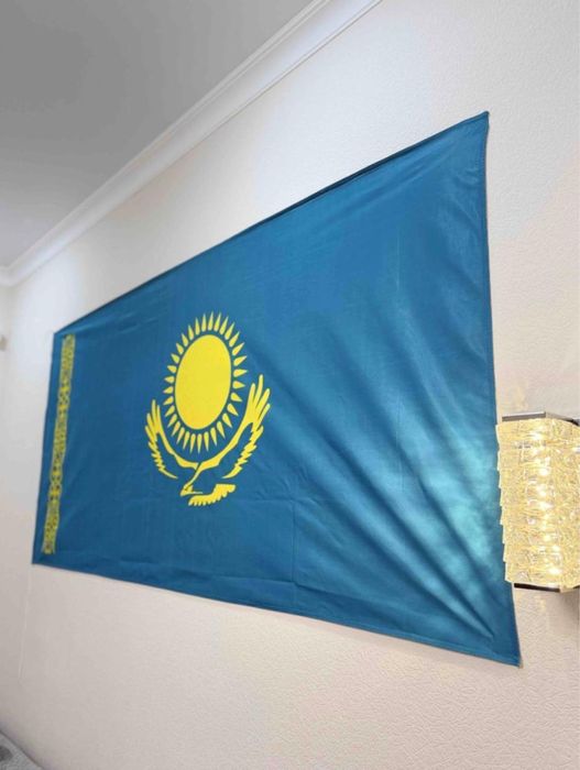 Флаги казахстана 1 м на 2