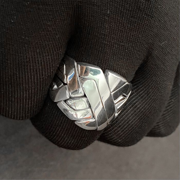 Перстень-головоломка «Шах» 925*, 0-0-12