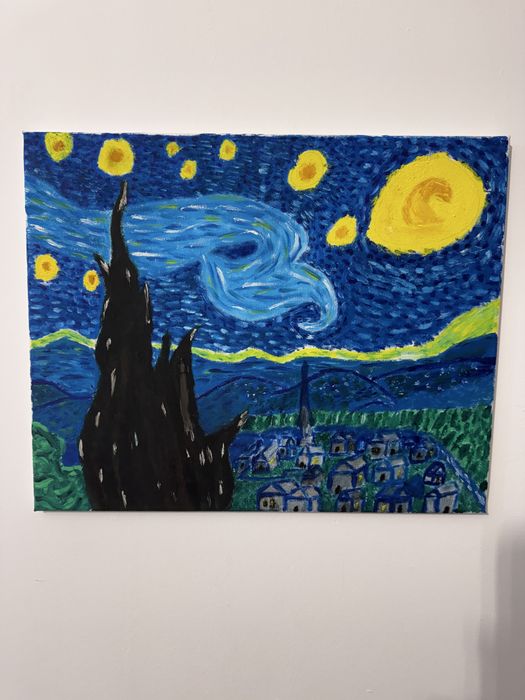 Starry Night vopsea în ulei