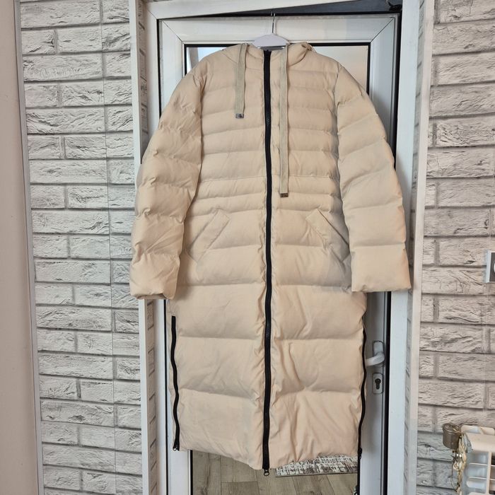 Оригинално дамско яке в цвят Крем/Екрю/Бежово