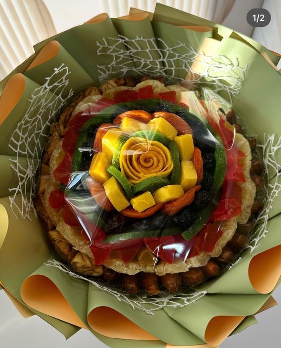 Букеты из сухофруктов