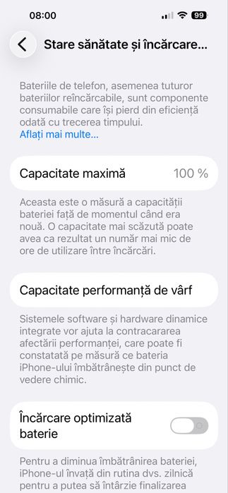 iPhone 14 ProMax 256Gb, Gold, full box, factura , bateria 100% - impecabil