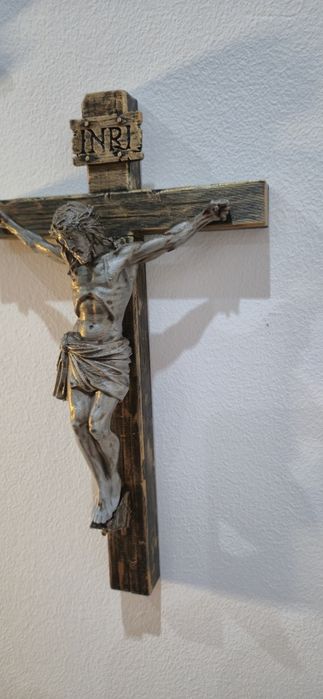 Crucifix handmade unicat 27 cm