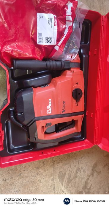 Hilti te 60 te 50 rotopercutor