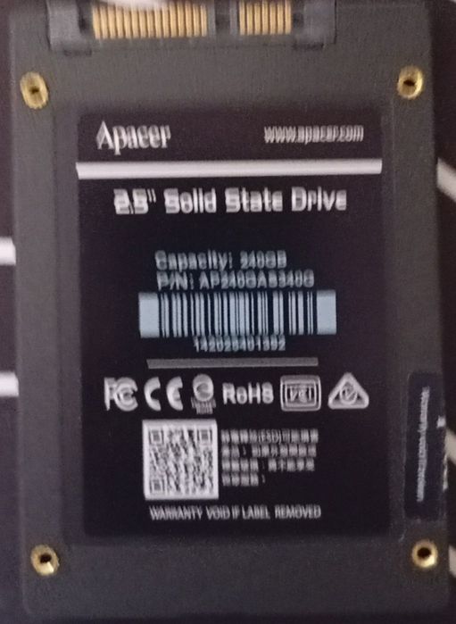 Продам ссд на 240 гб