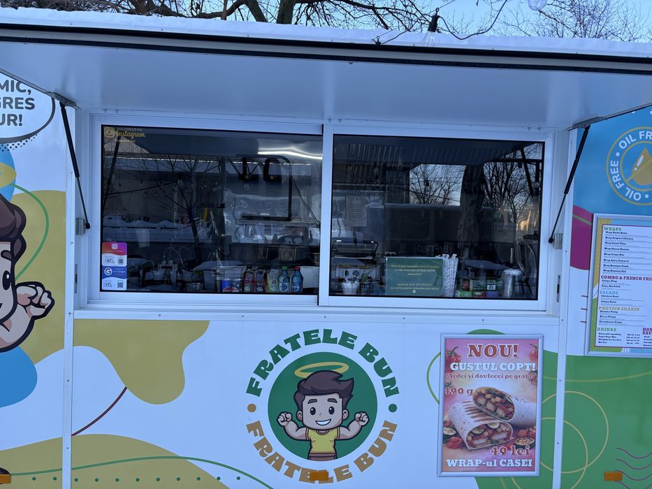 Vand afacere la cheie - rulota comerciala noua cu totul in garantie