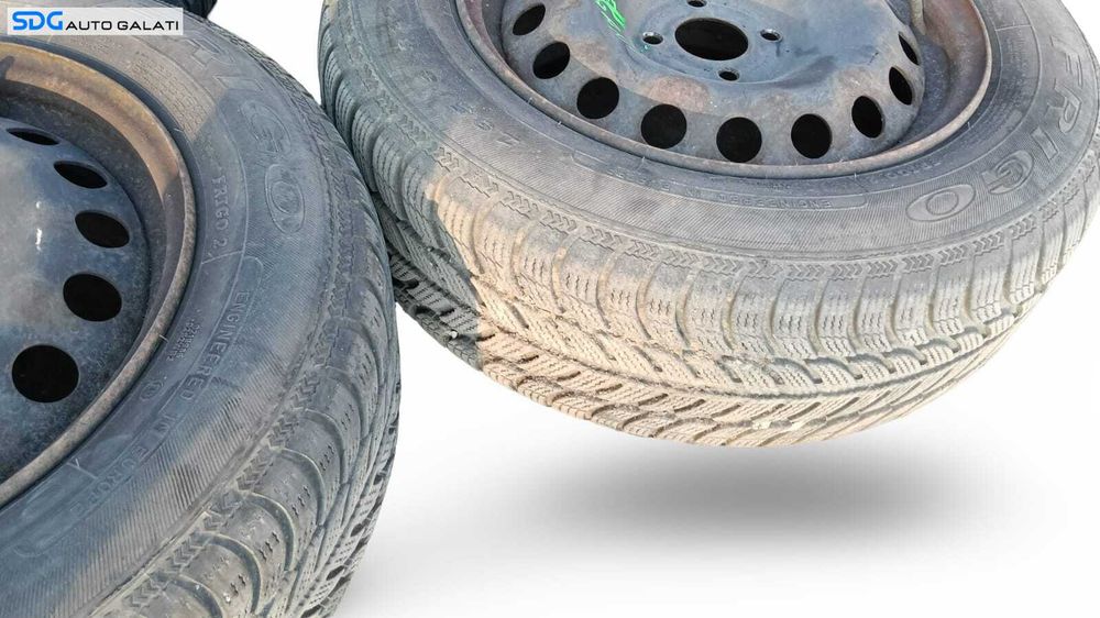 Set 4 Jante Janta Roata Roti Tabla 195 65 15 R15 Renault Kangoo 2 2008 - 2016 [MX0840]