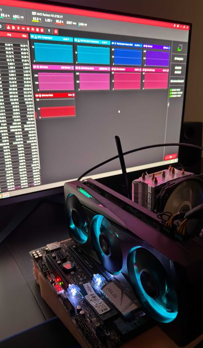ТОП състояние Видео карта AORUS Radeon RX 6700 XT ELITE 12G GDDR6