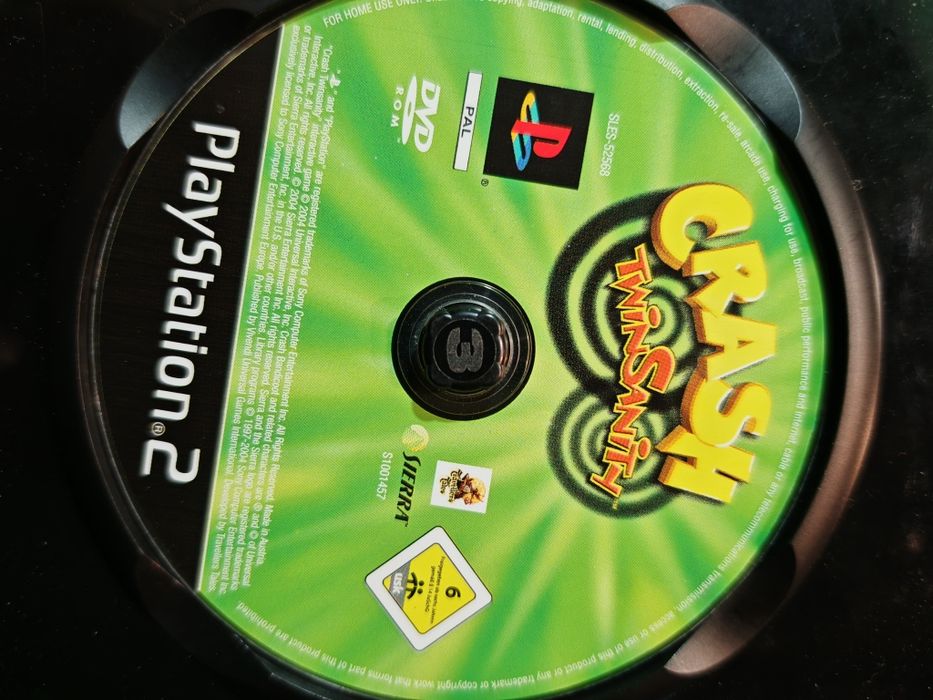 Crash Bandicoot Action Pack  Sony PlayStation 2