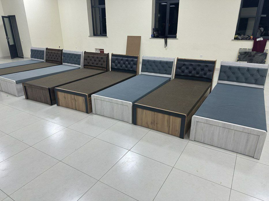 1кишилик 2этажли ва 2кишили краватларимиз бор сехимизда таер махсулот