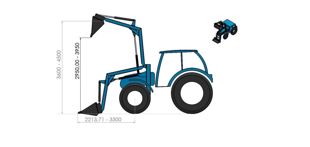 Фадромни устройства за трактори. Челни товарачи