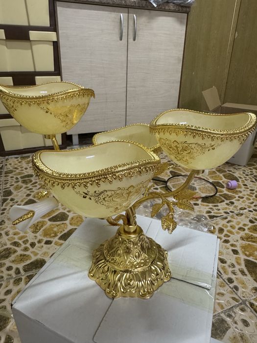 Менажница конфетница посуда