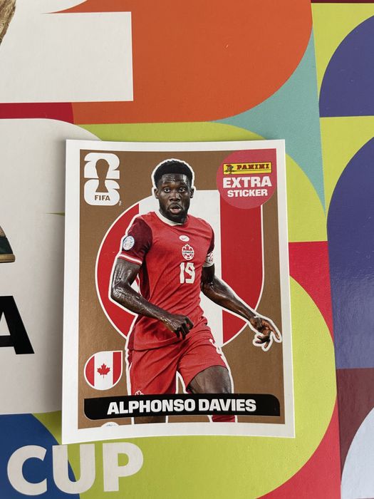 Extra Sticker Mbappe Davies Pulisic Wirtz Jimenez Hakimi