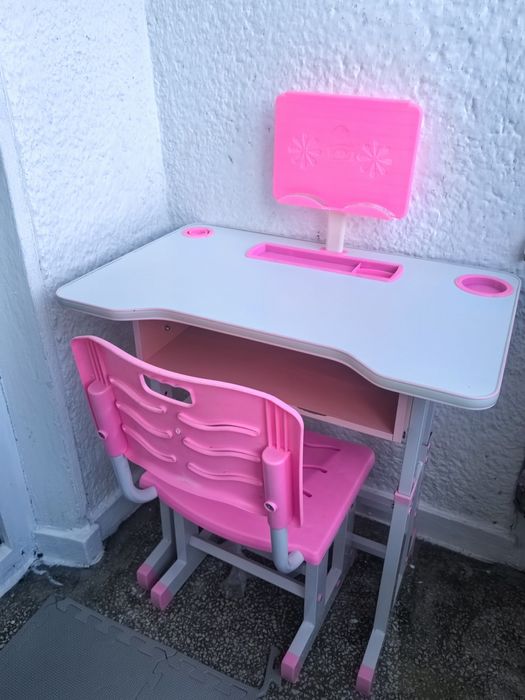 Birou fetițe reglabil 3-9 ani