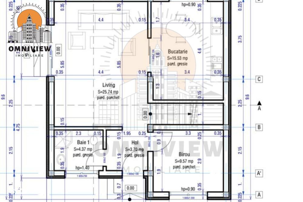Casă individuală nouă | 120 mp utili | Teren 950 mp | Cartier Izvor
