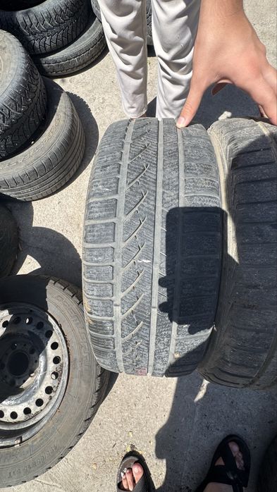 Привозные шины 2 штук 205/55 R16 диски на ауди в подарок