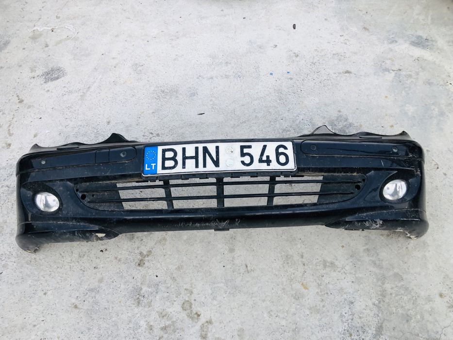 Передний бампер на w203 рестайлинг мерседес