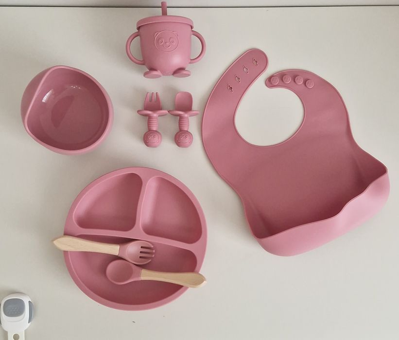 Детская силиконовая посуда