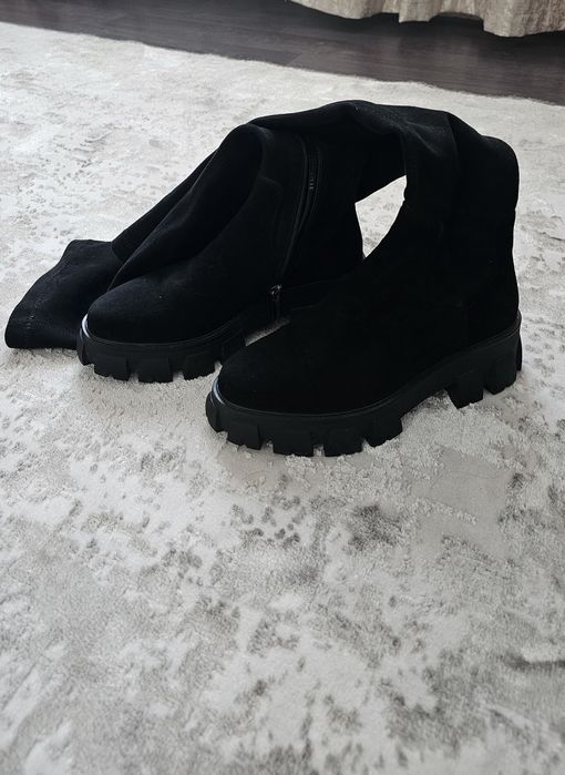 Продам ботфорты одеты 2 раза