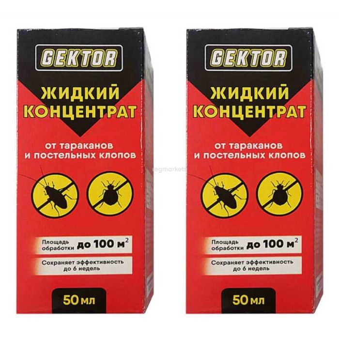 Gektor навсегда избавит вас от клопов
