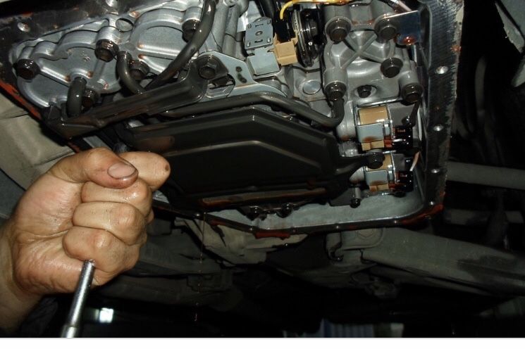 Замена масла в Акпп