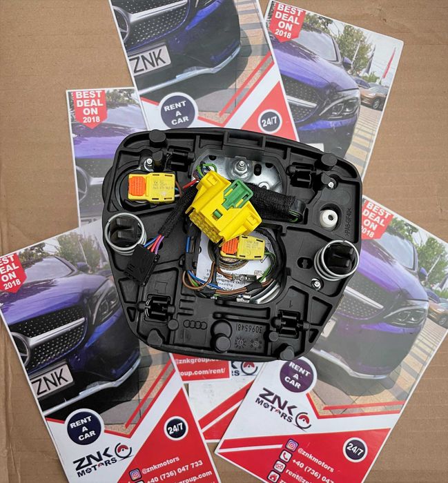 Audi A6 C8 4k kit airbag volan piele / plansa de bord / set centuri