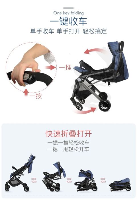 Прогулочная коляска Baobaohao Y3