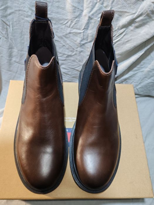 Удобни мъжки боти от естествена кожа TOMMY JEANS №44