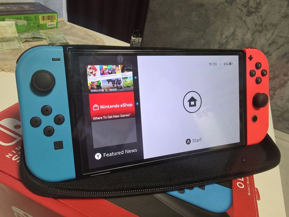 Nintendo Switch OLED modat - card SD 1TB - Android
