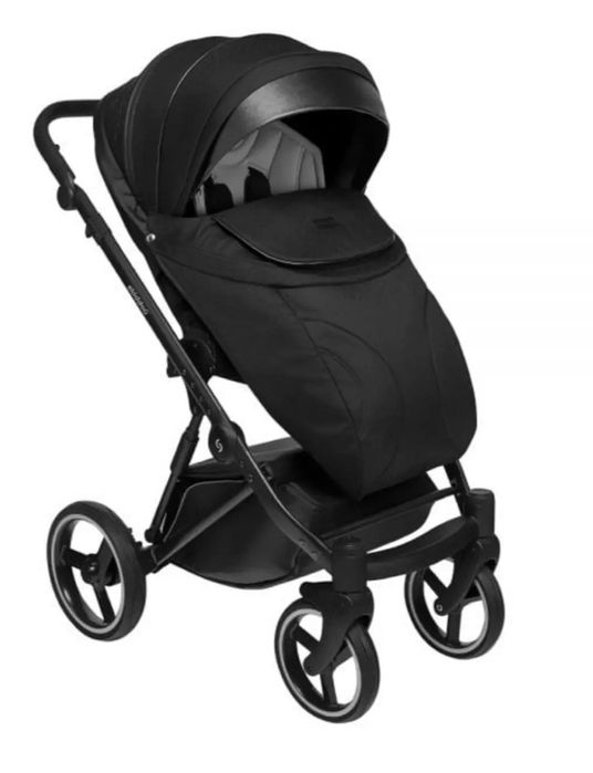Carucior 2 in 1 Skiddou Oslo+, Onyx, negru