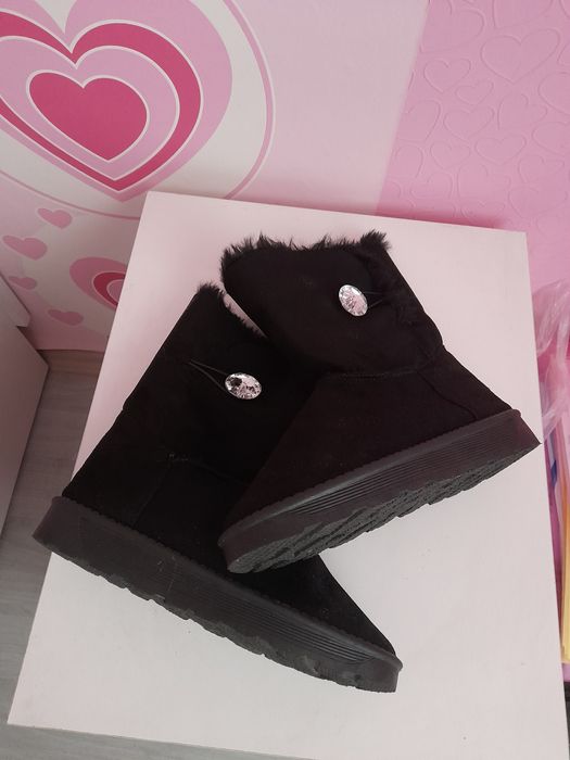 Ботуши еко велур