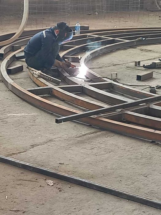 Металлоконструкции-производство и монтаж. Монтаж сендвич панелей.