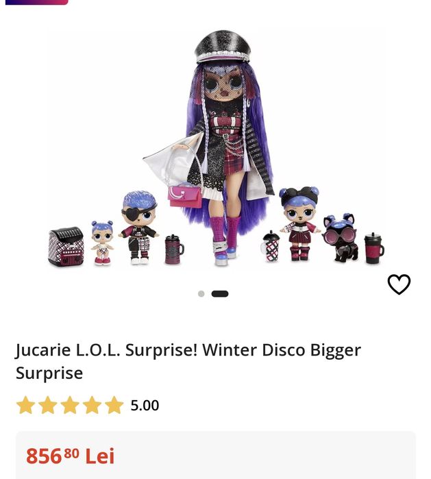 LOL Surprise - Winter disco bigger surprise