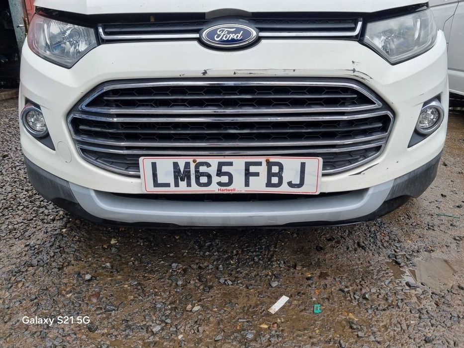 Bara fata Ford EcoSport II 2013 - 2017 White 4 (1433) Diesel model fara spalatoare far