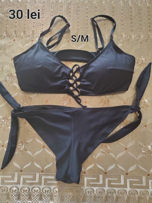 Costume baie negre damă S/M