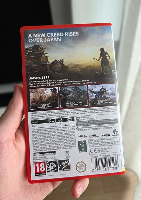 Assassin's creed shadow Nintendo Switch 2