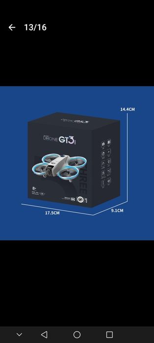 Дрон GT3 Max , пульт с экоаном