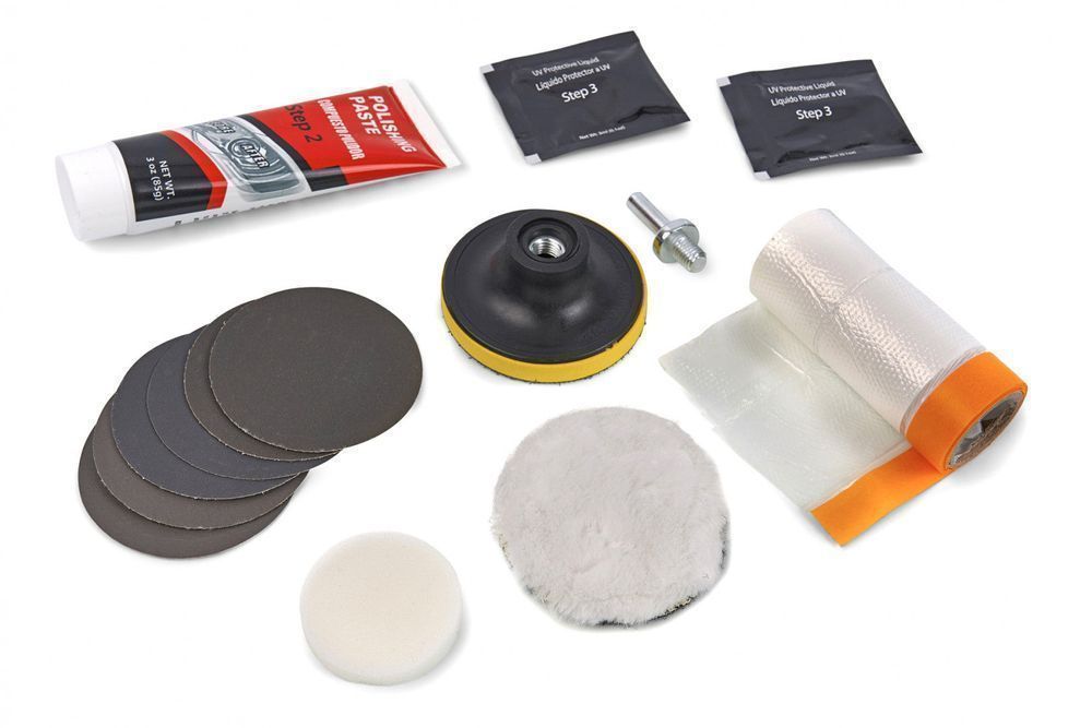 Set lustruit polisat restaurat faruri