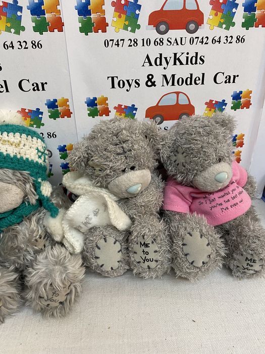 ME TO YOU lot 7 jucării din pluș ursuleți 15 cm drăguți lot 1