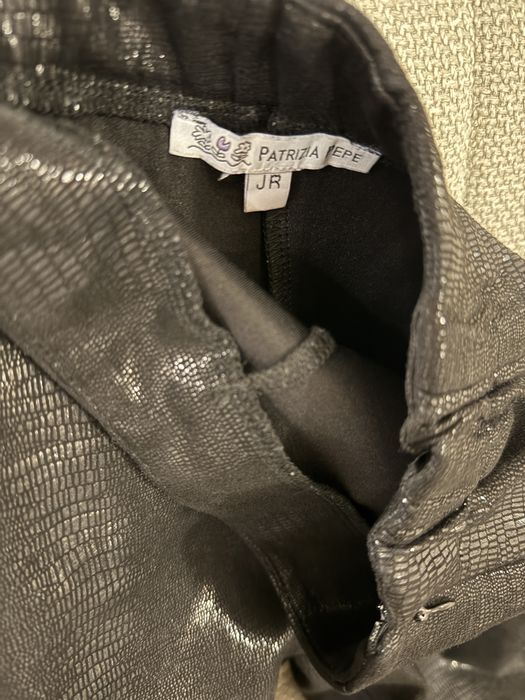 Patrizia pepe черен клин панталон